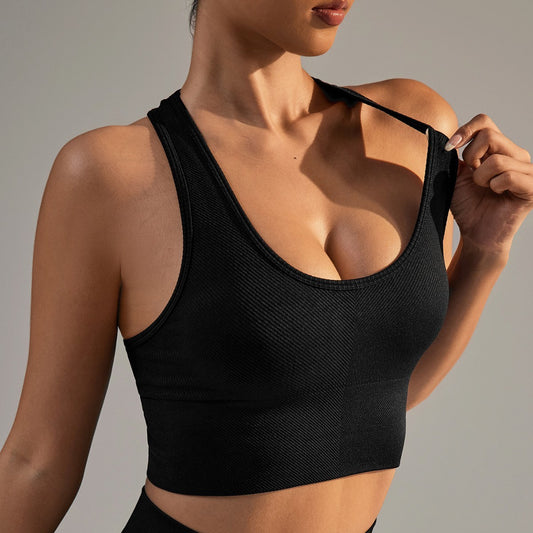 Quick-drying Breathable Sports Yoga Vest Cross Beauty Back Running Underwear Bra