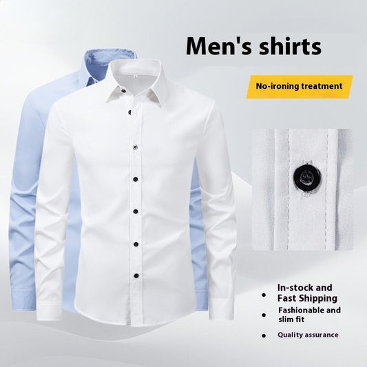 Fashion Slim Men's Long Sleeve Shirt