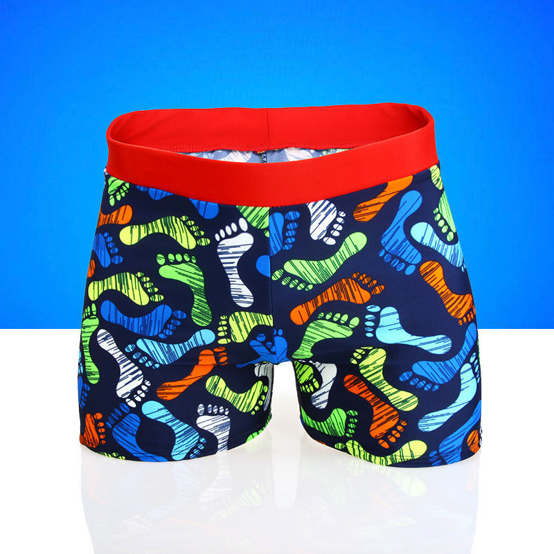 Children's Wide Waist Comfortable Swimming Trunks Swimming  Set