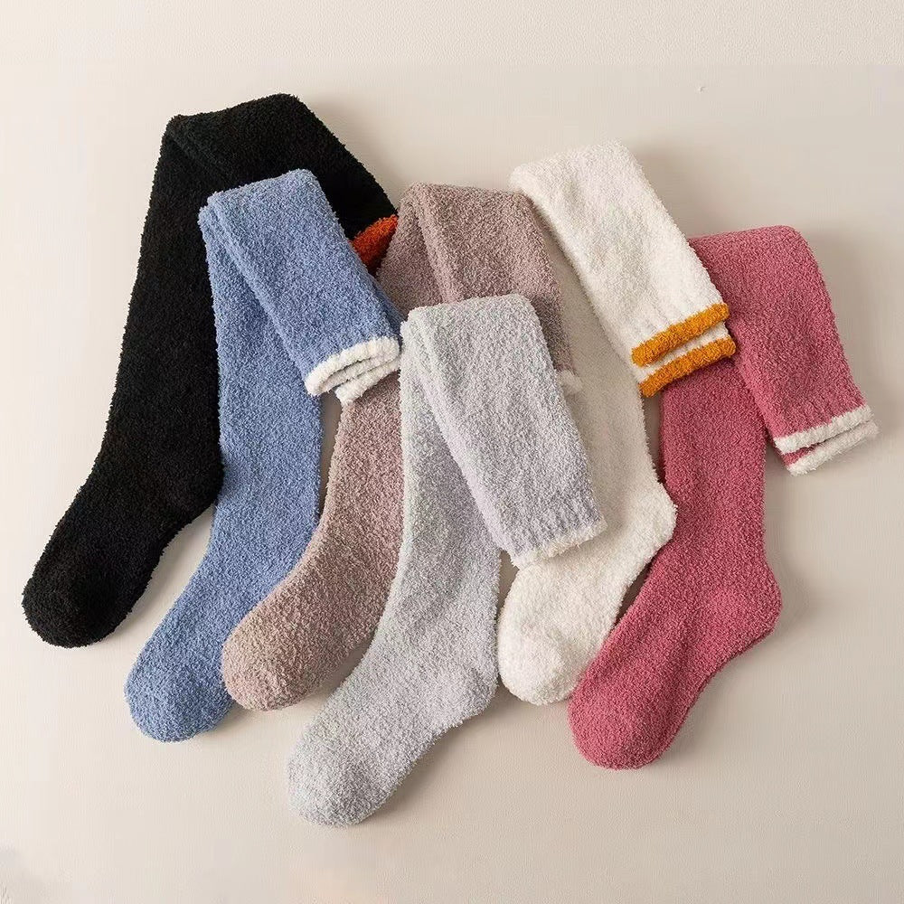 Women's Over-knee Thickened Coral Velvet Socks