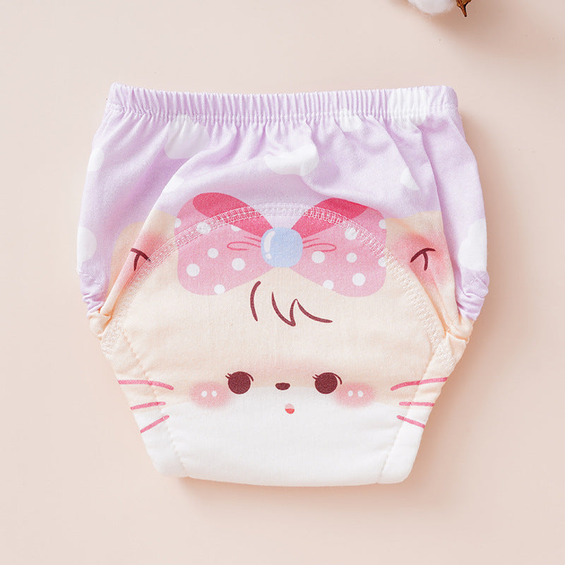 Baby's Diaper Underwear Pure Cotton Washable Ring Baby Diapers