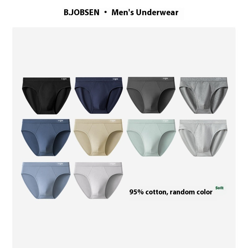Class A Cotton Antibacterial Crotch Summer Breathable Plus Size Cotton Men's Men's Triangle Underwear