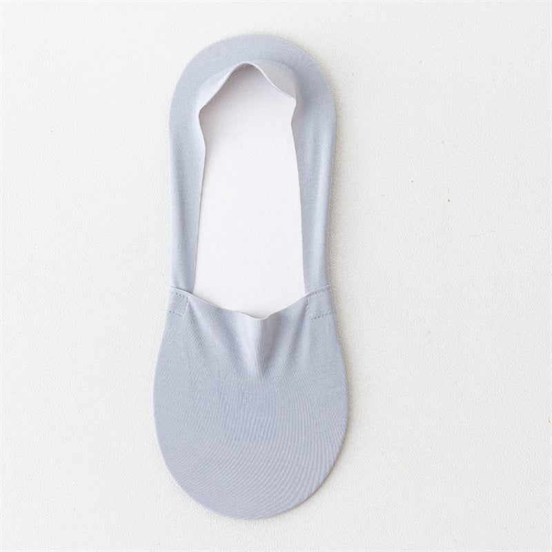 Socks Shallow Mouth Invisible Seamless Low Cut Pure Cotton Bottom Ice Silk