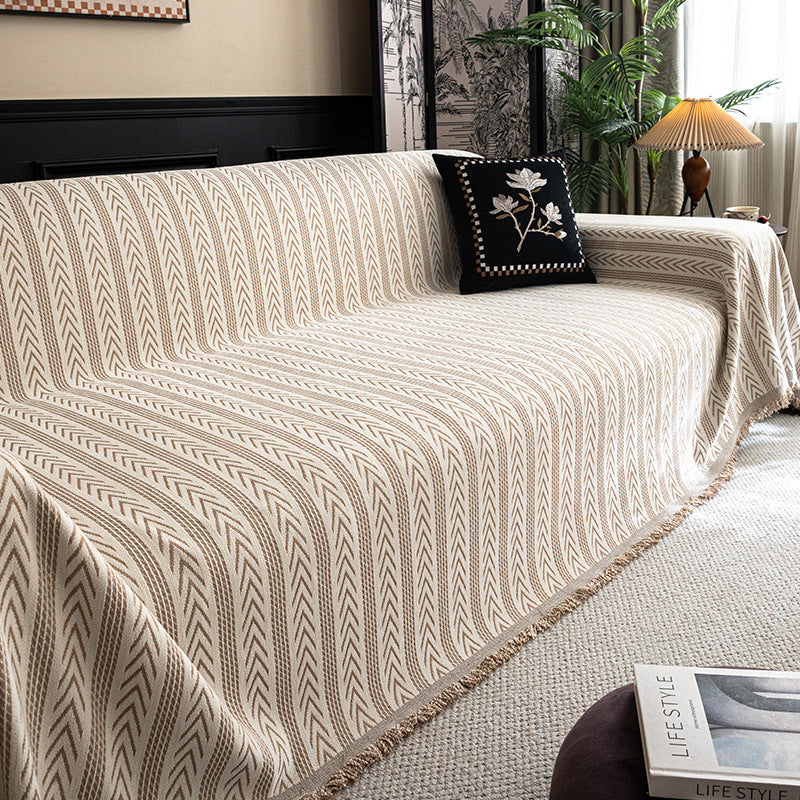 Chenille Sofa Towel Seat Cushions All-inclusive Anti-dirty Sofa Cover