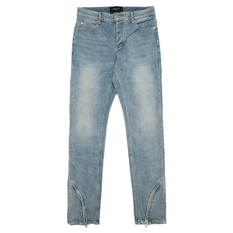 Men's Casual Low Waist Jeans Body Curve Cut