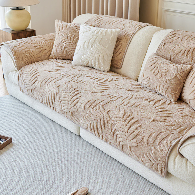 Sofa Cushion Thickened Short Plush Non-slip Cover Cover Cloth