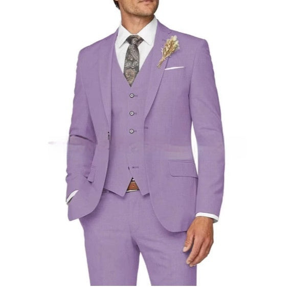 Men's Suit Set Three-piece Casual
