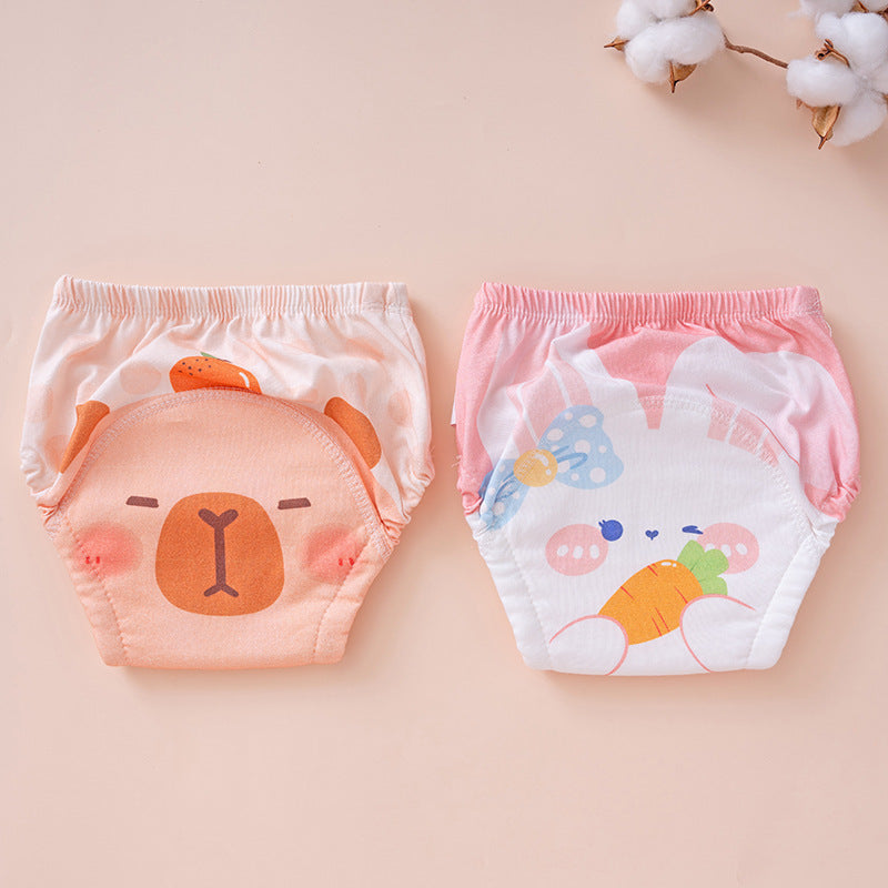Baby's Diaper Underwear Pure Cotton Washable Ring Baby Diapers