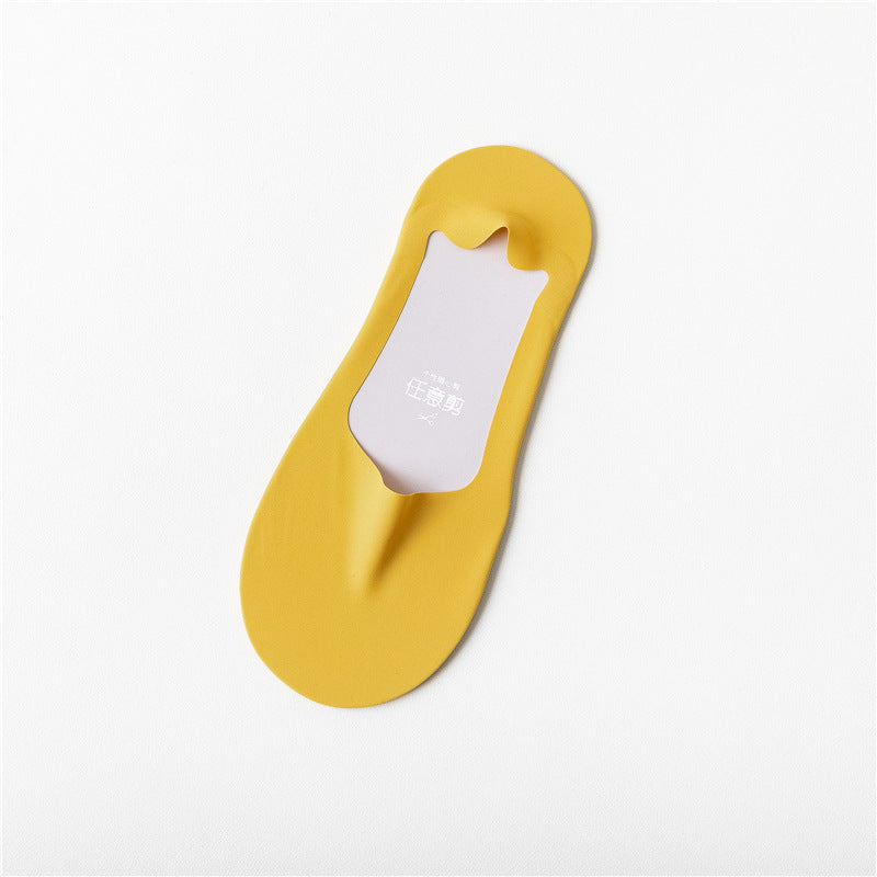 Men's Thin Arbitrary Cut Ice Silk Seamless Low Cut Socks