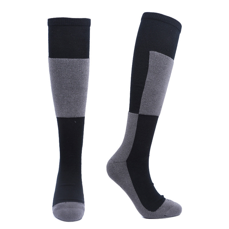 Outdoor Cycling Warm High Wool Padded Couple Socks