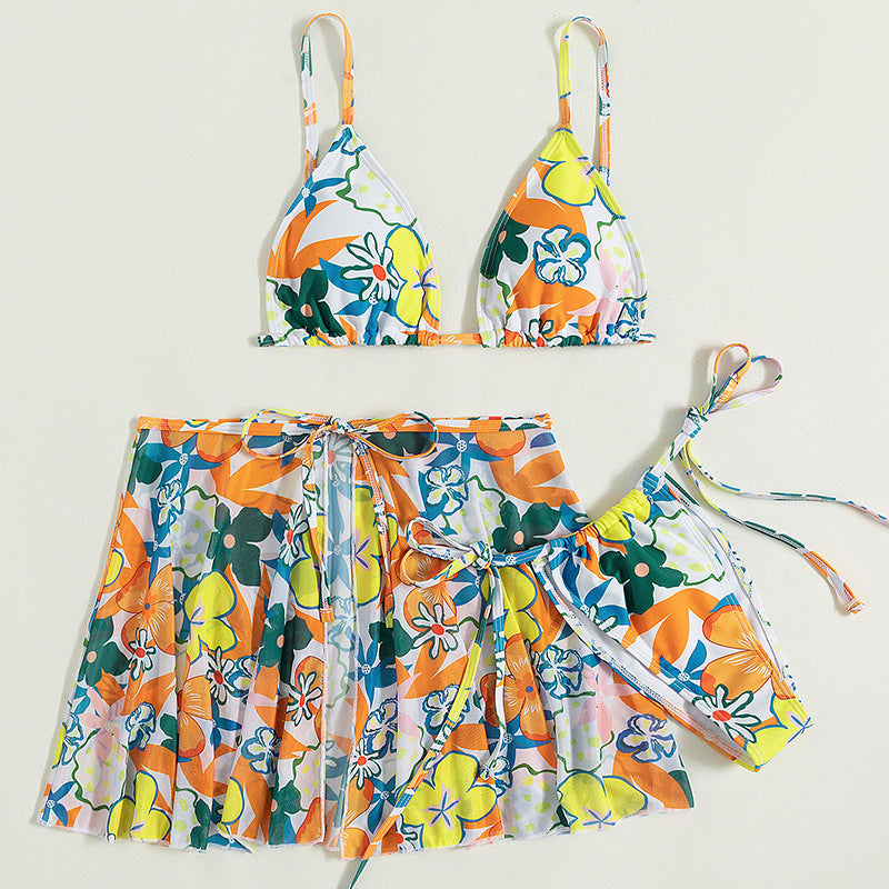 Fashion Women's Swimming Split Three Pieces