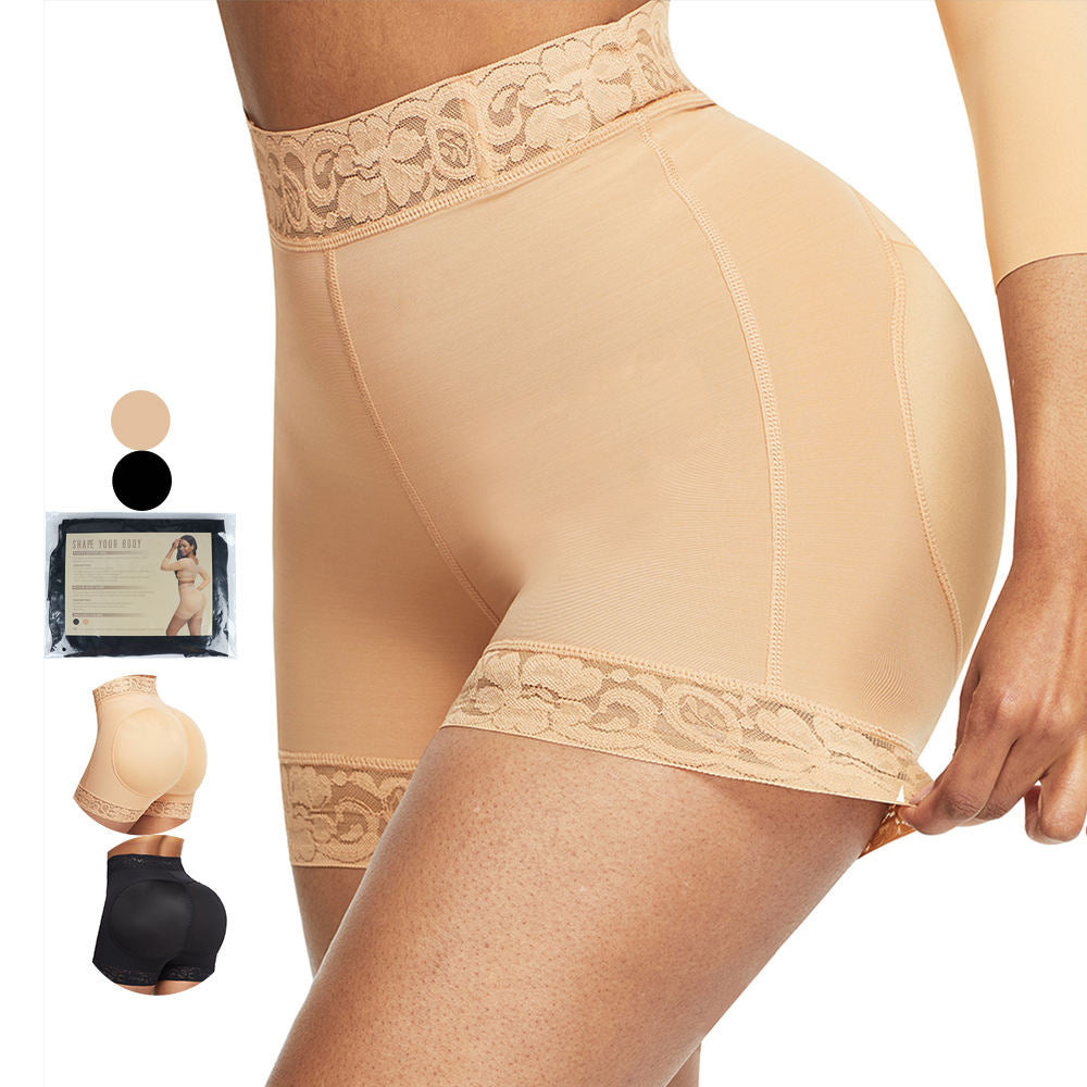 Tight Gridles Shaping High Waist Package Hip Boxer Abdominal Pants