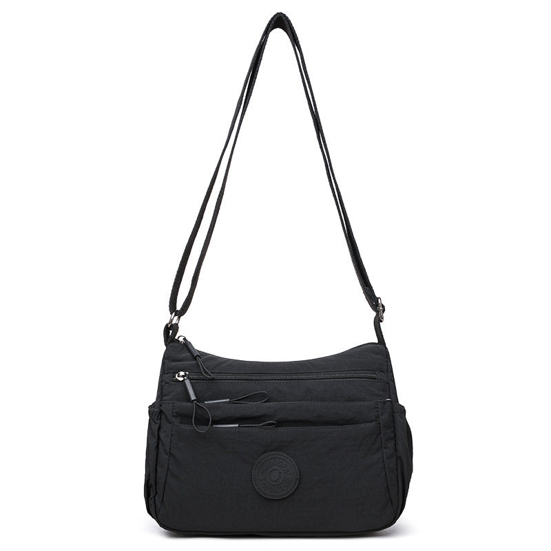 Multi-layer Casual Lightweight Shoulder Messenger Bag Simple
