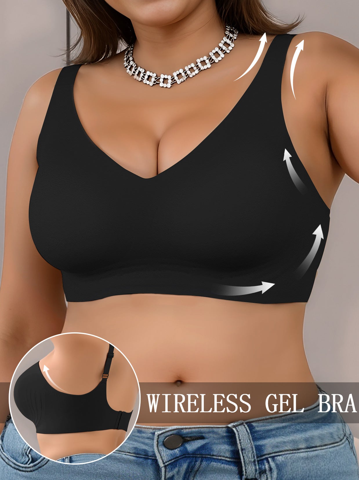 Women's Solid Color Simple Soft Support Seamless Underwear