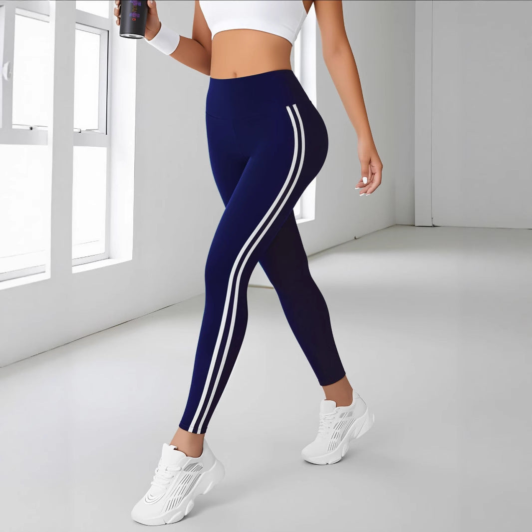 High Waist Hip Lift Tight Belly Trimming Fitness Sports Pants