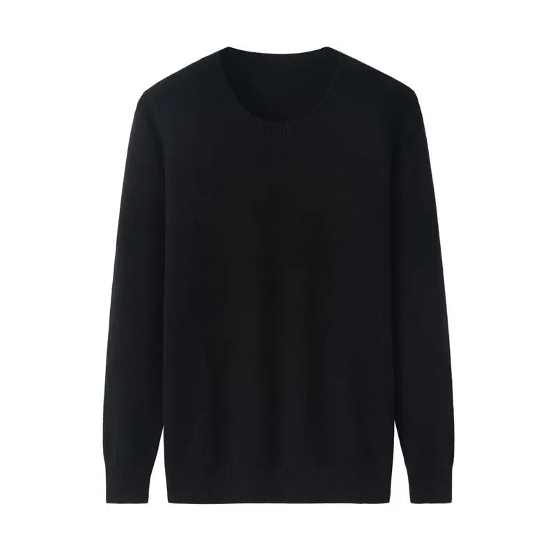 Round Neck All-matching Pullover Casual Loose Pullover Base Nipaaj