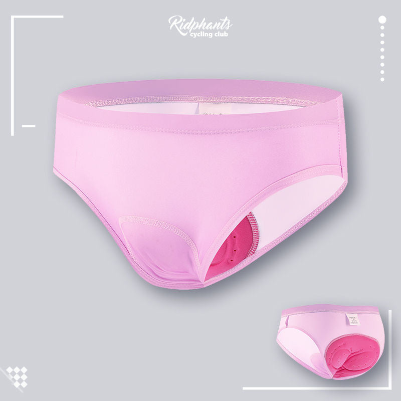 Women's Riding Sports Underwear Thickened Silicone Cushion