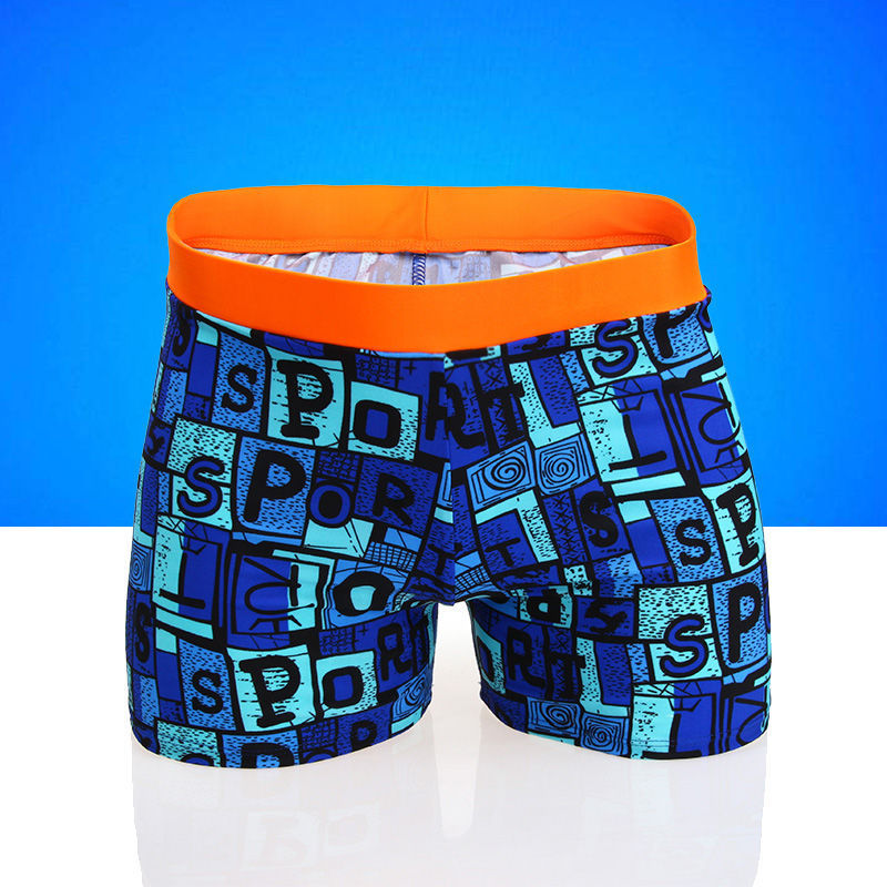 Children's Wide Waist Comfortable Swimming Trunks Swimming  Set