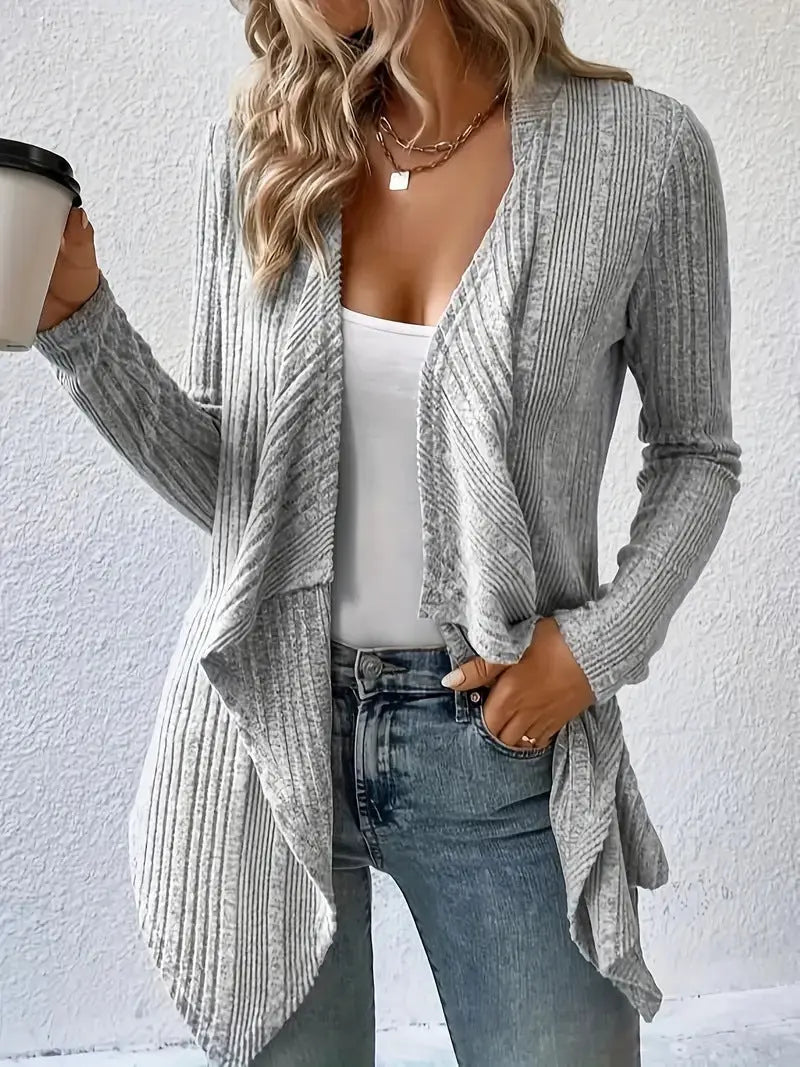 Cardigan Long Sleeve Sweater Casual Women's Clothing null