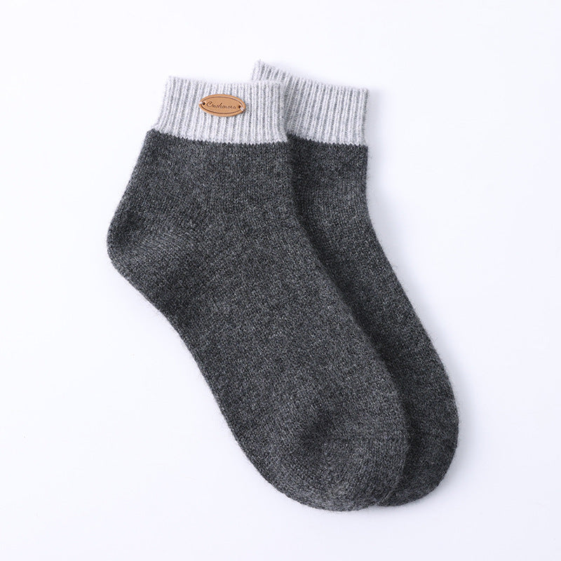 Pure Cashmere Fashionable Knitted Socks