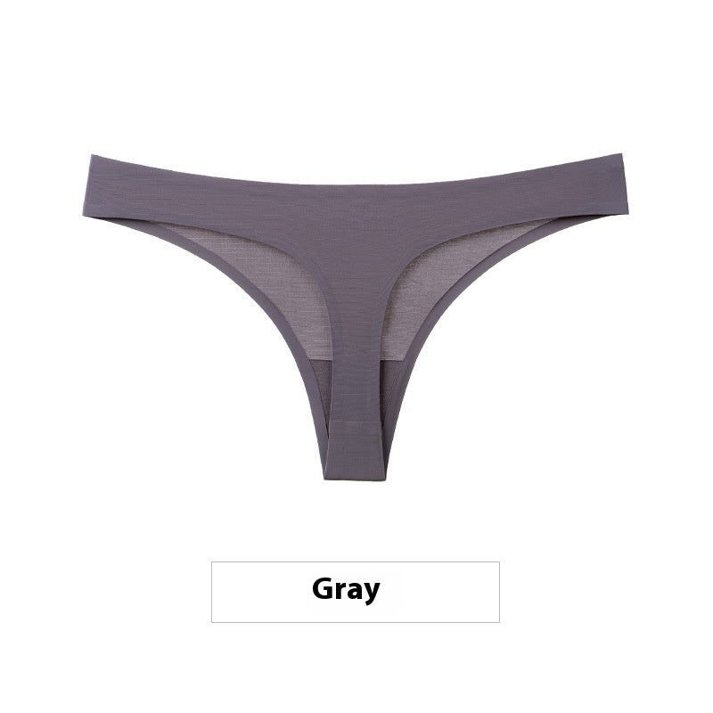 Ice Silk Seamless One-piece Women's Underwear