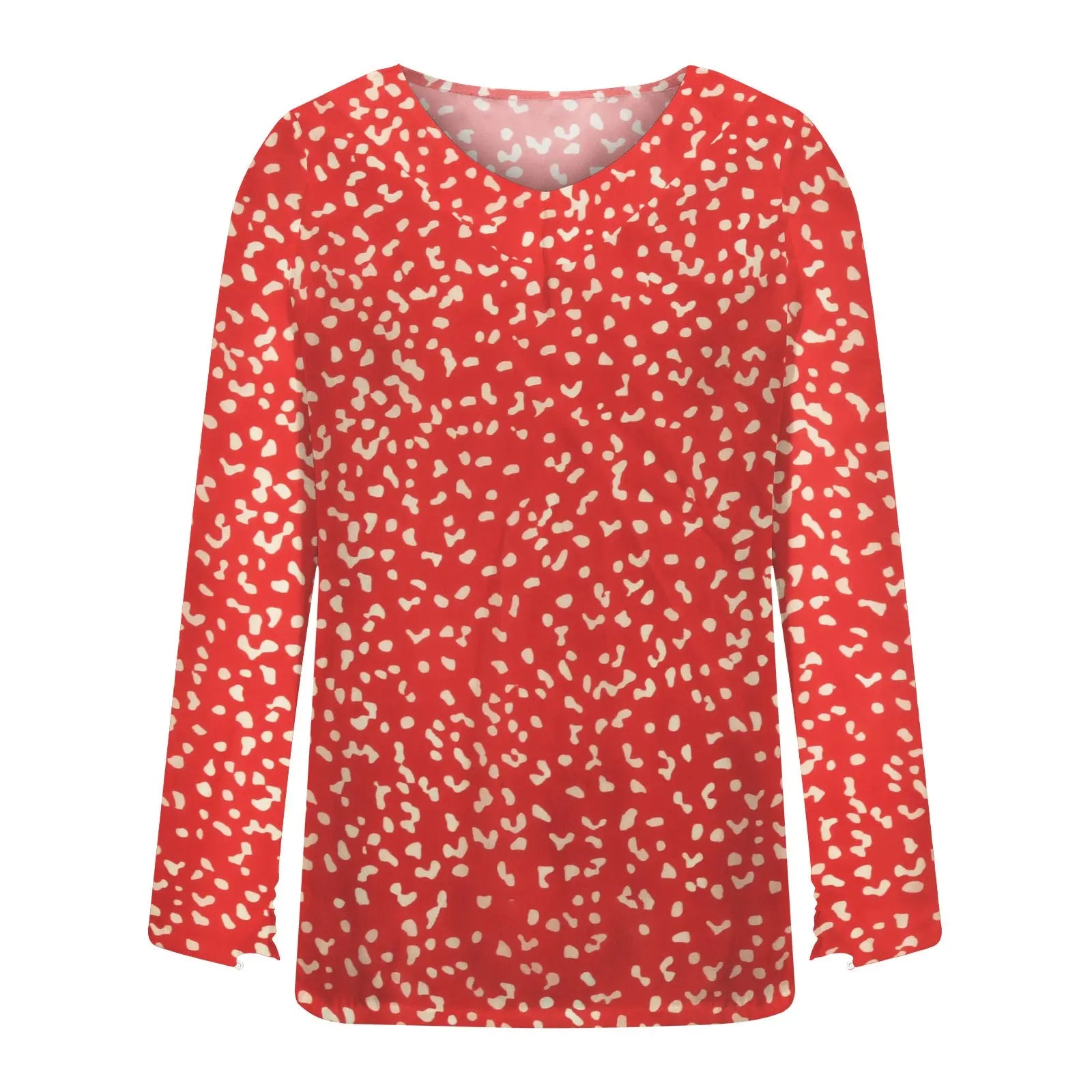 Women's Clothing Casual V-neck Temperament Top null