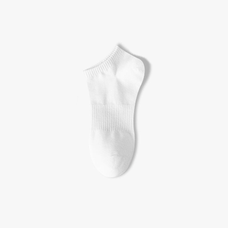 Men's Thin Knee-high Sweat Absorbing And Deodorant Antibacterial Socks