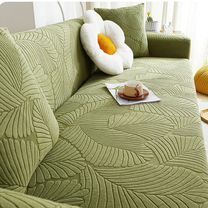 All-inclusive Universal Cushion Stain-resistant Anti-elastic Chaise Sofa Cover