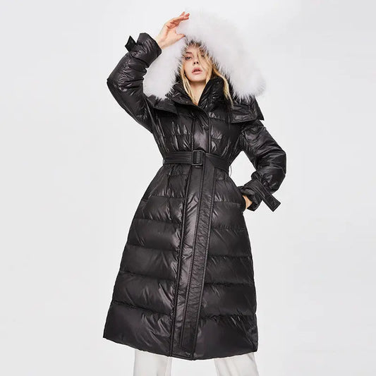 Women's Casual Extended Thick Warm Down Jacket null
