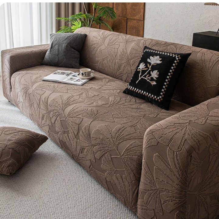 All-inclusive Universal Cushion Stain-resistant Anti-elastic Chaise Sofa Cover