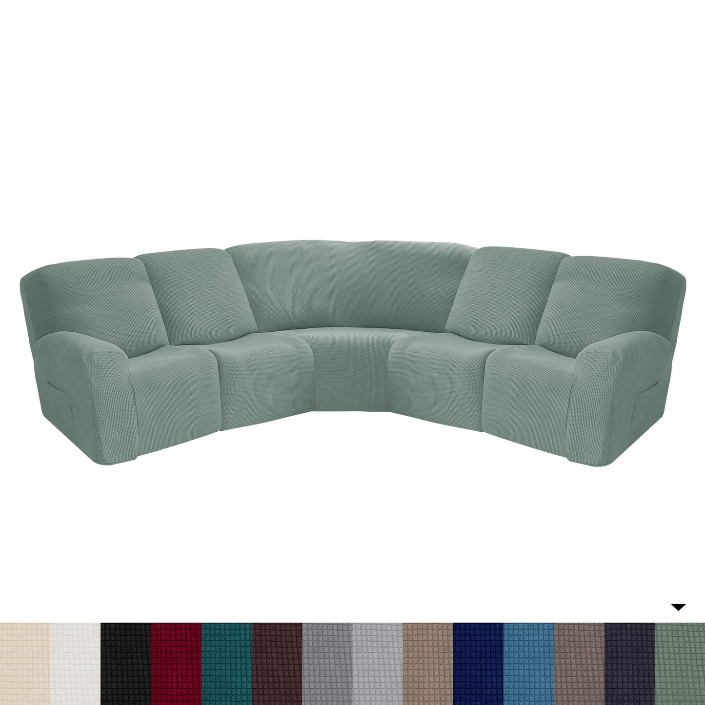 Corn Velvet Solid Color All-inclusive Sofa Cover