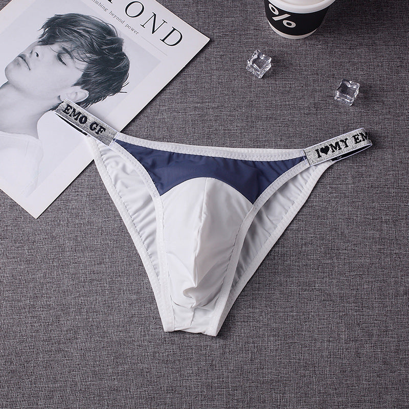 Ultra-thin Breathable Sexy Underwear Men's Color Matching Simple