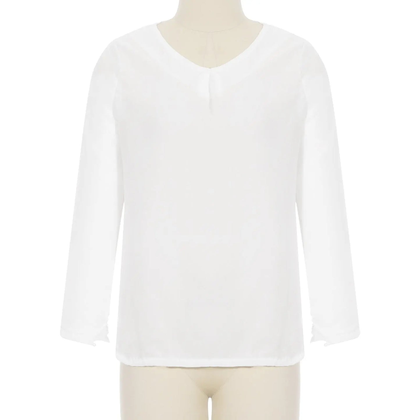 Women's Clothing Casual V-neck Temperament Top null