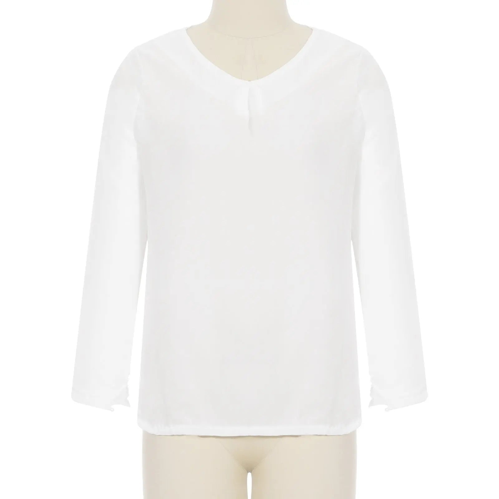 Women's Clothing Casual V-neck Temperament Top null