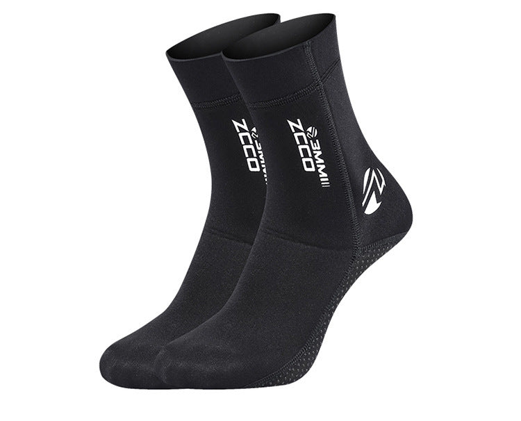 Winter swimming non-slip diving socks