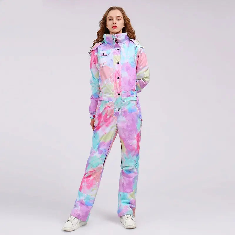 Ski jacket thickened thermal equipment null