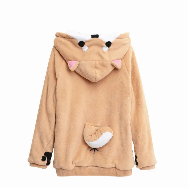 Cute Dog Hoodie For Women Nipaaj