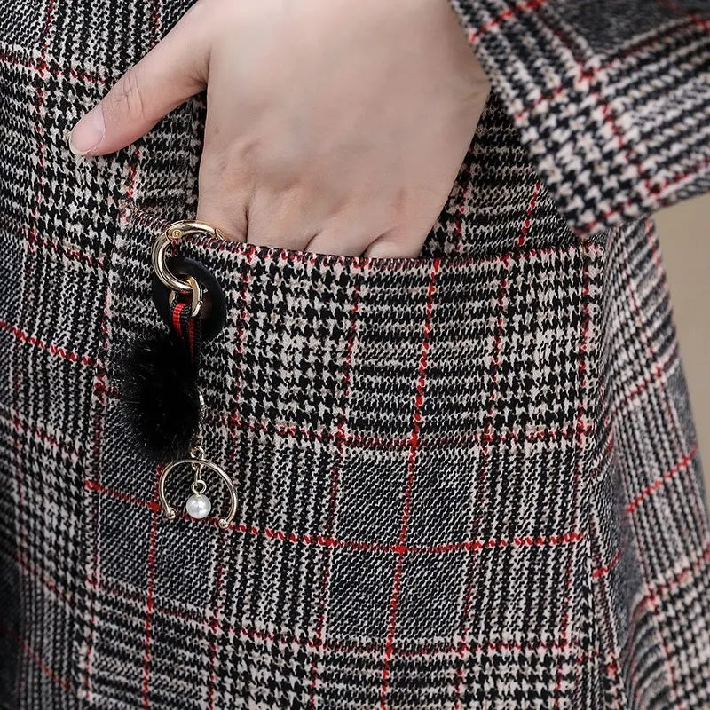 Oversized temperament suit jacket null