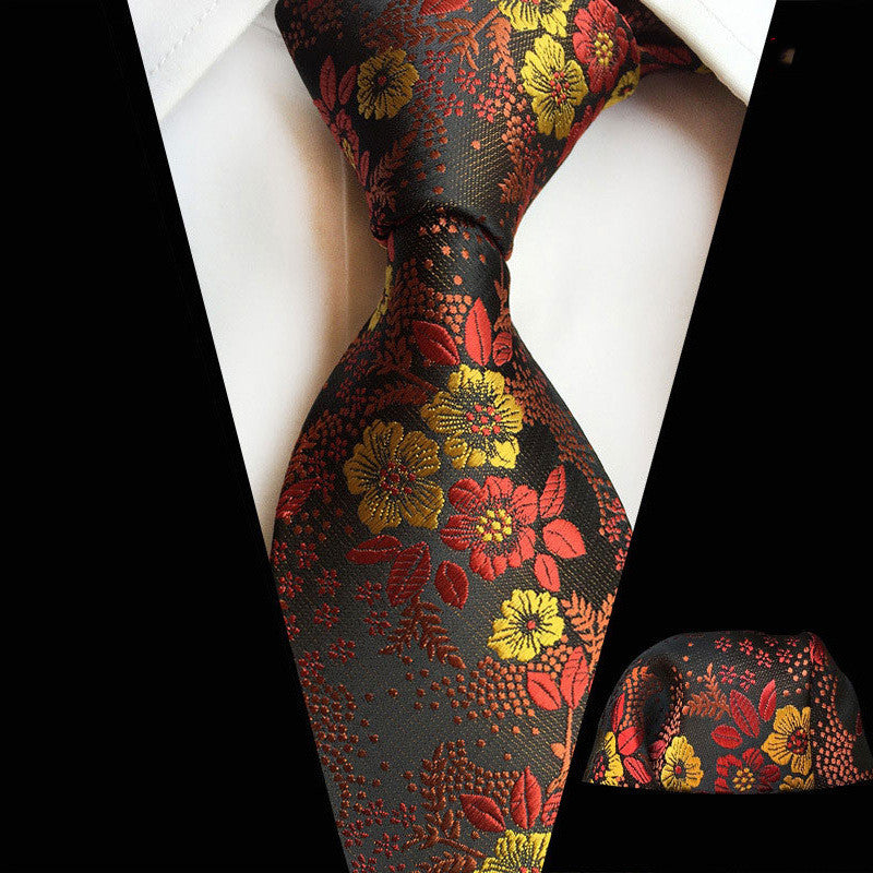 Tie Pocket Square Small Square Scarf Suit Bra