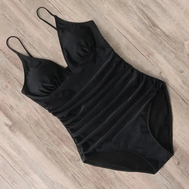 Swimming Suit Bikini swimwear Swimsuit Women Retro Stripe null