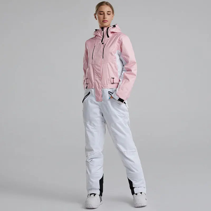 Ski Suit One Piece Single And Double Board New Winter Suit null