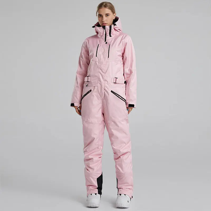 Ski Suit One Piece Single And Double Board New Winter Suit null