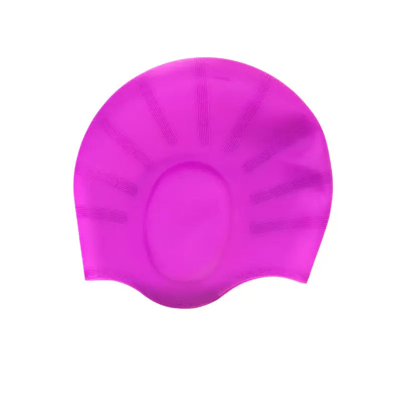 Adults Swimming Caps Men Women Long Hair Waterproof null