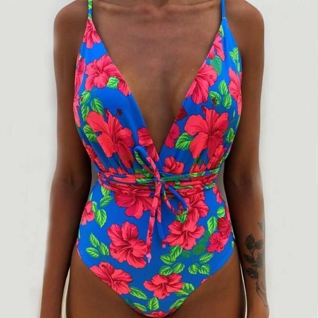 Sexy One-piece Slim Swimming Suit