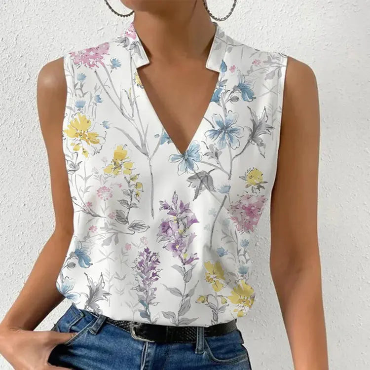 Women's Pullover Digital Printing Top Nipaaj