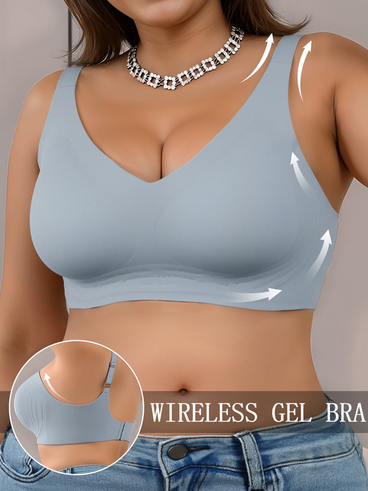 Women's Solid Color Simple Soft Support Seamless Underwear