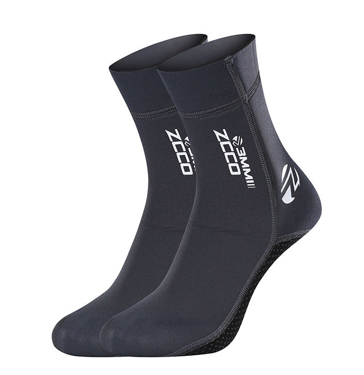 Winter swimming non-slip diving socks