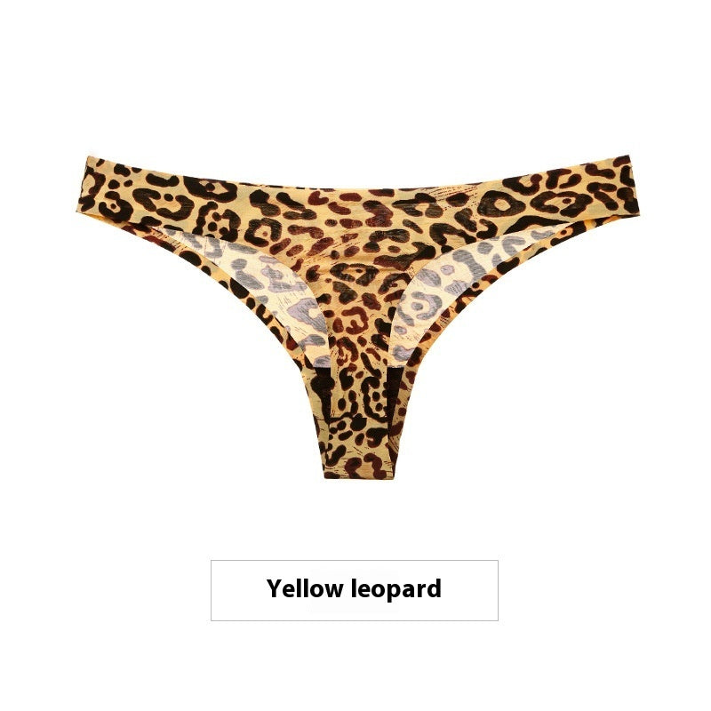 Ice Silk Seamless One-piece Women's Underwear