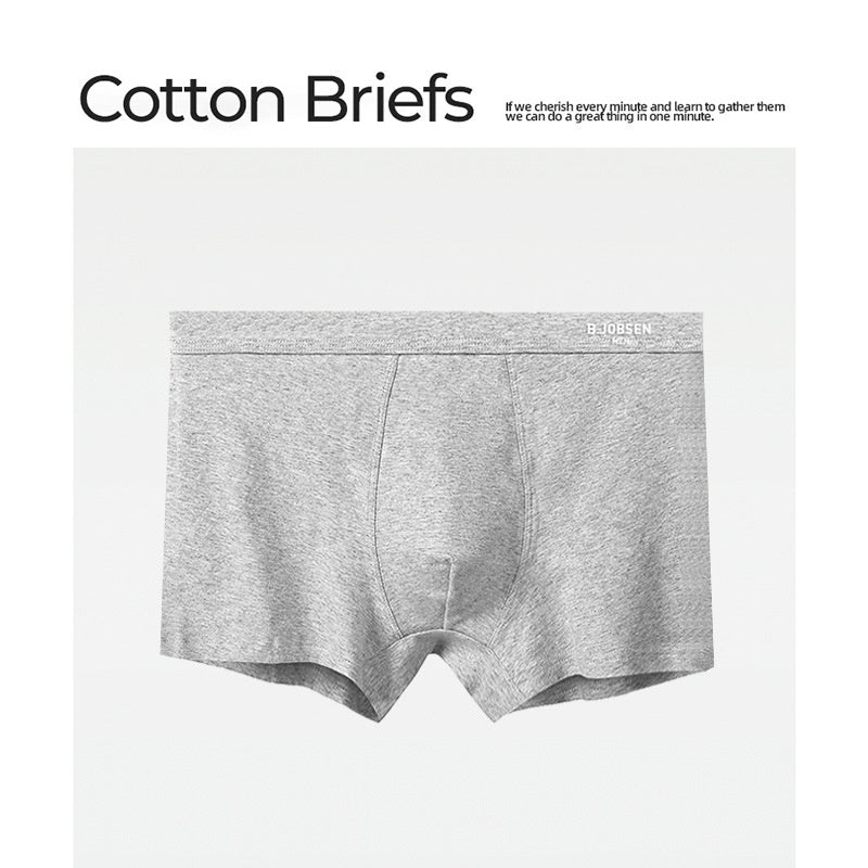 7A Antibacterial Crotch Summer Breathable Plus Size Purified Cotton Men's Underwear