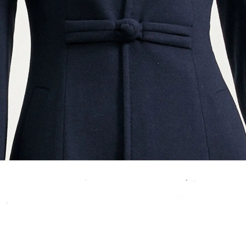 Versatile High-end Woolen Coat null